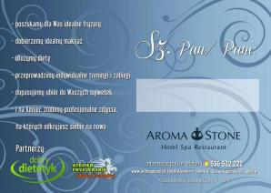 Czas na... Metamorfozę. Zdrowie i uroda w hotelu Aroma Stone