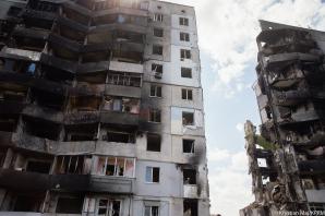 [VIDEO] Premier w obwodzie kijowskim: polskie firmy będą brały udział w odbudowie, ale najpierw trzeba obronić Ukrainę