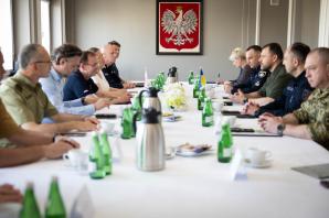 Spotkanie ministrów spraw wewnętrznych Polski i Ukrainy