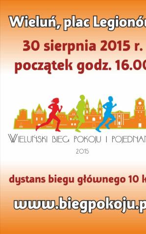 Weź udział w Wieluńskim Biegu Pokoju i Pojednania