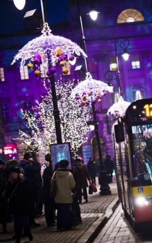 Warszawa: Komunikacja w okresie świątecznym