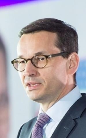  Warszawa: Premier Mateusz Morawiecki na Polsko-Amerykańskim Szczycie Gospodarczym