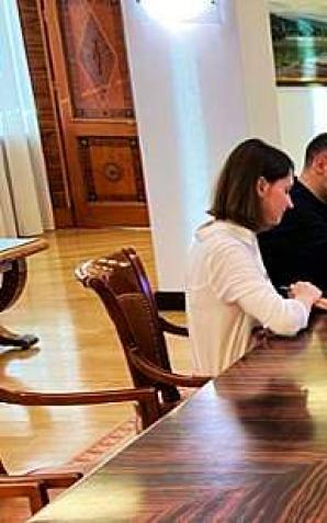 Wizyta wiceministra Jacka Bartmińskiego w Kijowie