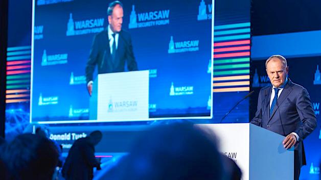 [VIDEO] Premier: Wojnę wygrywa się w głowach i sercach